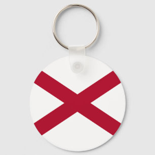 Chaveiro Bandeira do Alabama