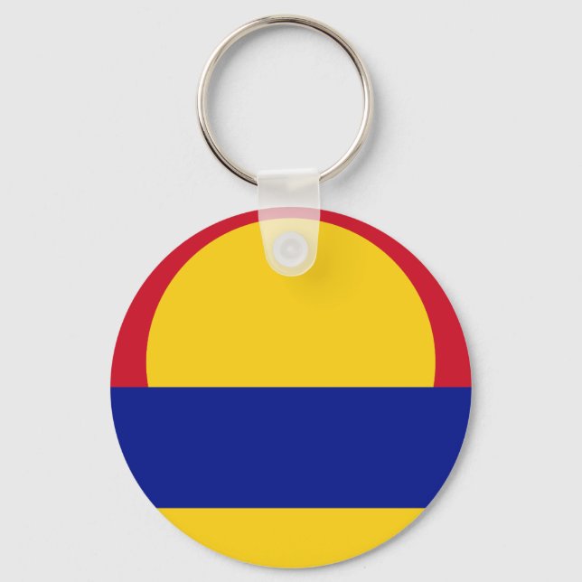 Chaveiro Bandeira do Atol Palmyra (Frente)