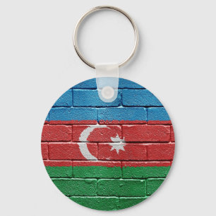 Chaveiro Bandeira do Azerbaijão