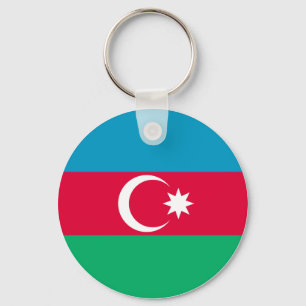 Chaveiro Bandeira do Azerbaijão