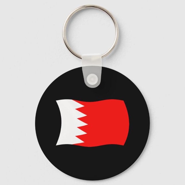 Chaveiro Bandeira do Bahrein (Frente)