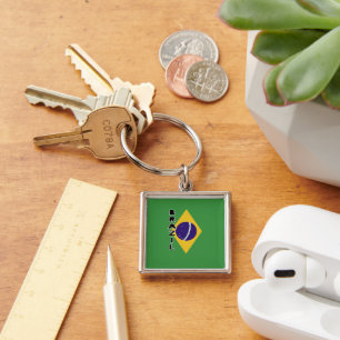 Chaveiro Bandeira do Brasil