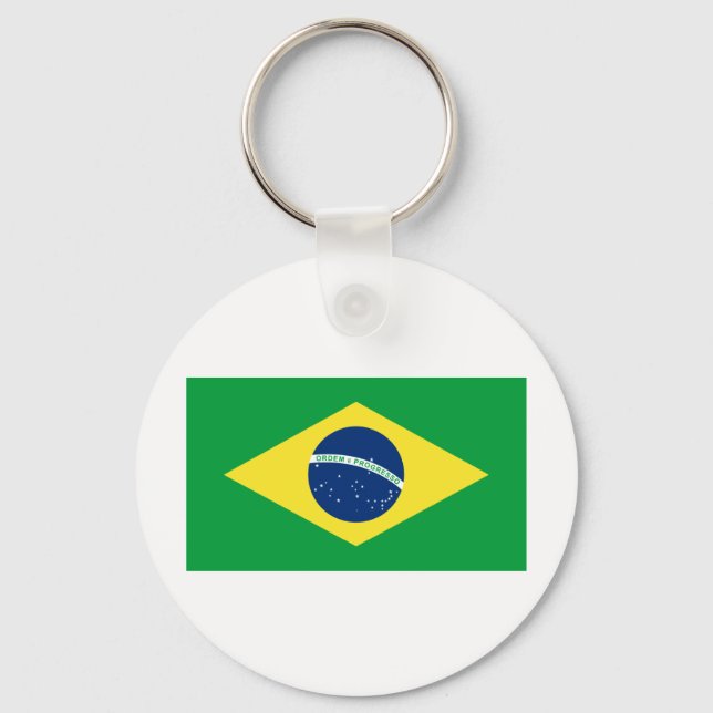 Chaveiro bandeira do brasil (Frente)