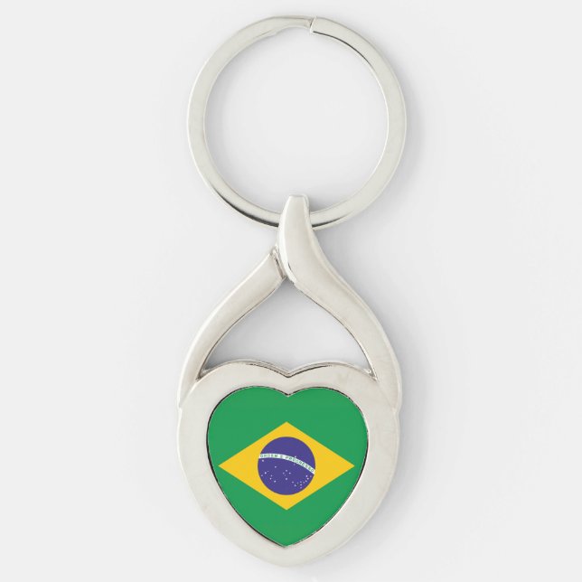 Chaveiro Bandeira do Brasil (Frente)