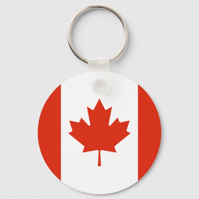 Chaveiro Bandeira do Canadá (Frente)