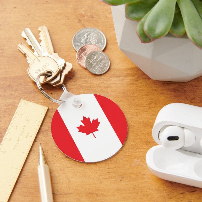 Chaveiro Bandeira do Canadá (Mesa)