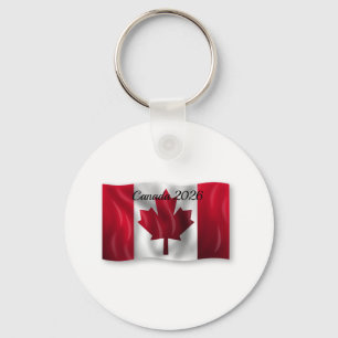Chaveiro Bandeira do Canadá