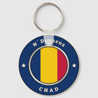 Chaveiro Bandeira Do Chade
