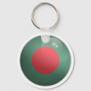 Chaveiro Bandeira do Círculo Brilhante de Bangladesh