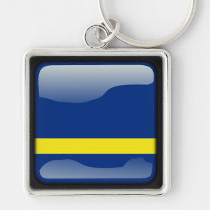 Chaveiro Bandeira do Curacao