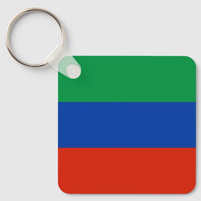 Chaveiro Bandeira do Daguestão (Frente)