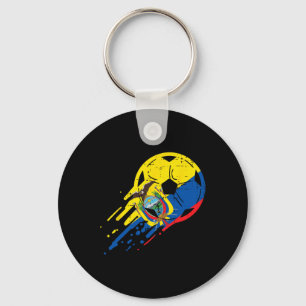 Chaveiro Bandeira do Equador Futebol Equatoriano Torcedor H