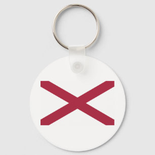 Chaveiro Bandeira do estado de Alabama