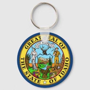 Chaveiro Bandeira do estado de Idaho