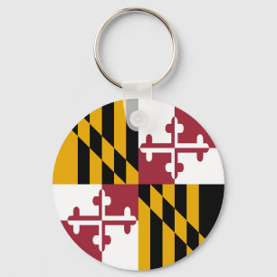 Chaveiro Bandeira do Estado de Maryland