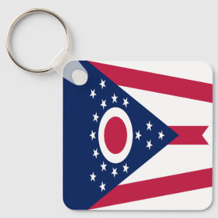 Chaveiro Bandeira do Estado de Ohio