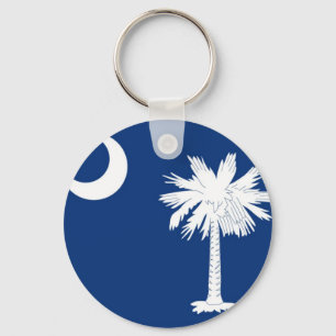 Chaveiro Bandeira do estado de South Carolina