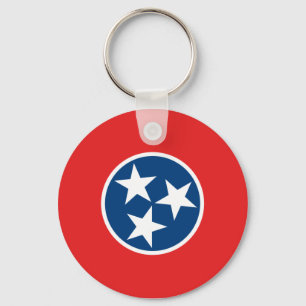 Chaveiro Bandeira do estado de Tennessee