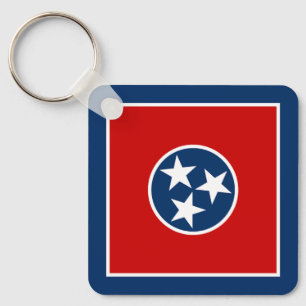 Chaveiro Bandeira do Estado do Tennessee
