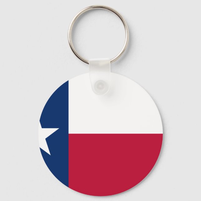 Chaveiro Bandeira do Estado do Texas (Frente)