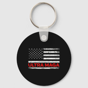 Chaveiro Bandeira do Estado Unidos Ultra Maga