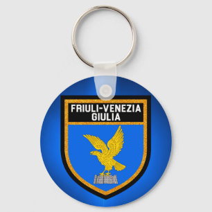 Chaveiro Bandeira do Friuli-Venezia Giulia