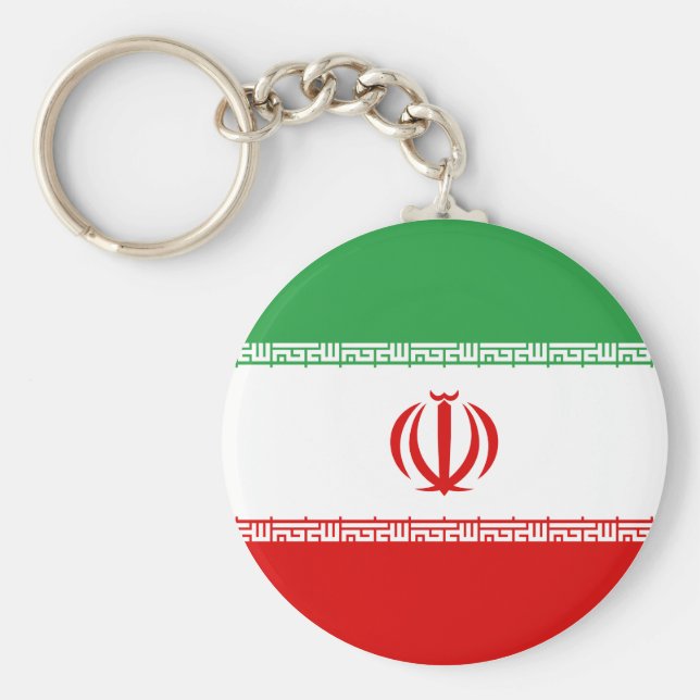 Chaveiro Bandeira do Irã (iraniano) (Frente)