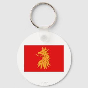 Chaveiro Bandeira do län de Skåne