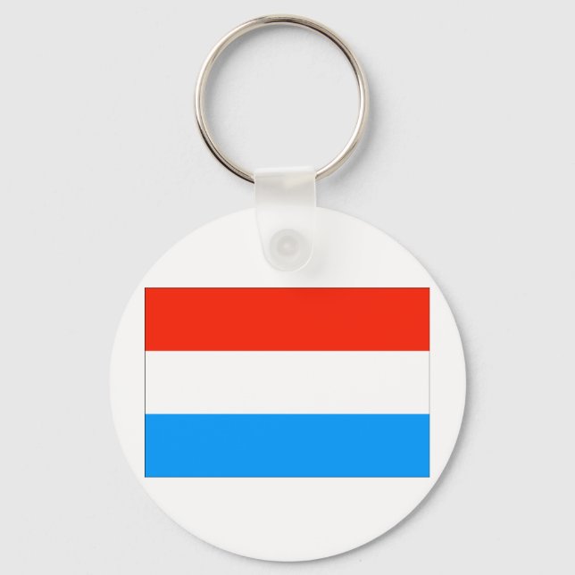 Chaveiro Bandeira do Luxemburgo (Frente)