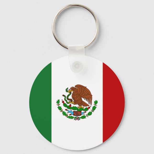 Chaveiro Bandeira do México (Frente)