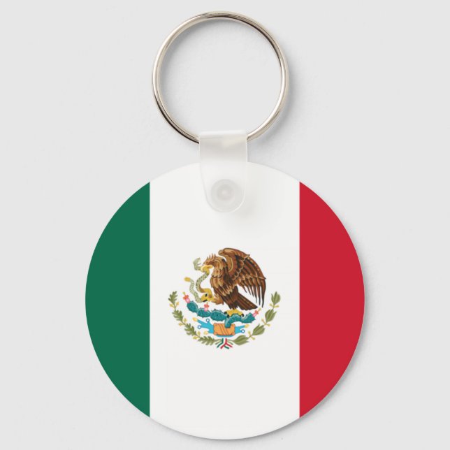 Chaveiro Bandeira do México (Frente)