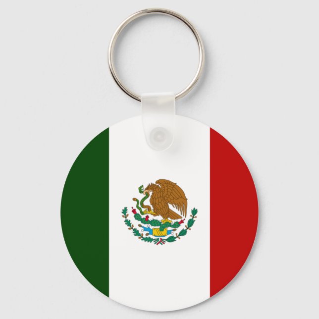 Chaveiro Bandeira do México (Frente)