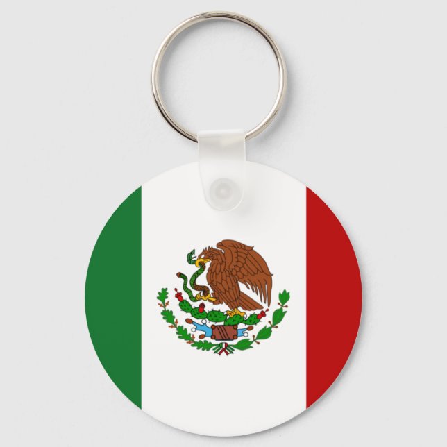Chaveiro Bandeira do México (Frente)