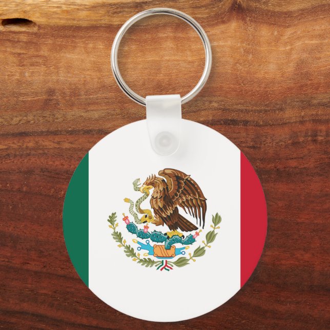 Chaveiro Bandeira do México (Frente)
