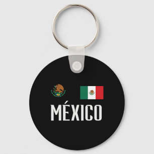 Chaveiro Bandeira do México Fã de Futebol Mexicano de Futeb
