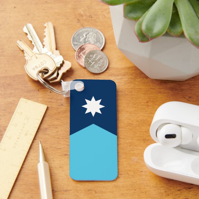 Chaveiro Bandeira do Minnesota (Mesa)