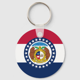 Chaveiro Bandeira do Missouri