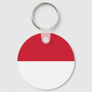 Chaveiro Bandeira do Mônaco