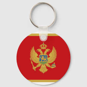 Chaveiro Bandeira do Montenegro