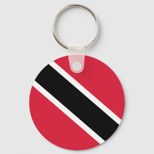 Chaveiro Bandeira do Mundo Nacional de Trinidad e Tobago