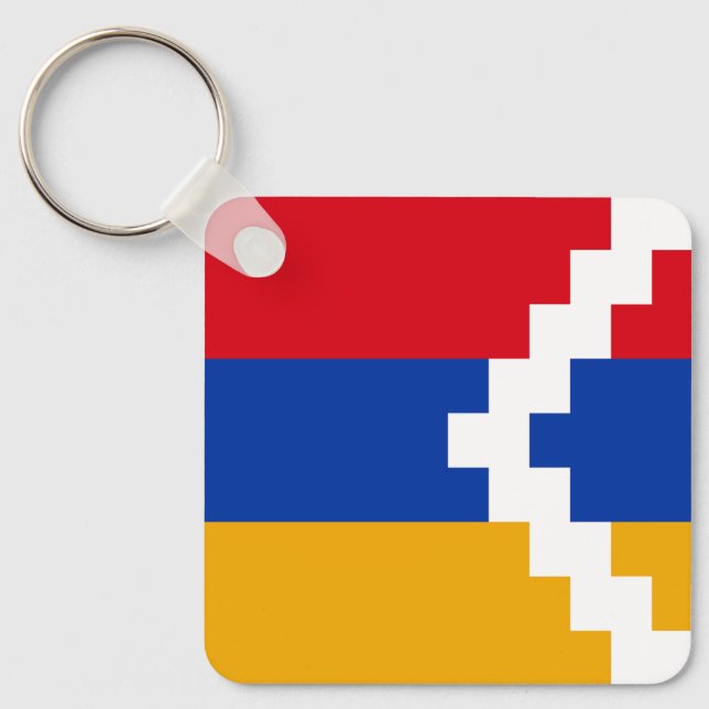 Chaveiro Bandeira do Nagorno Karabakh (Frente)