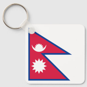 Chaveiro Bandeira do Nepal