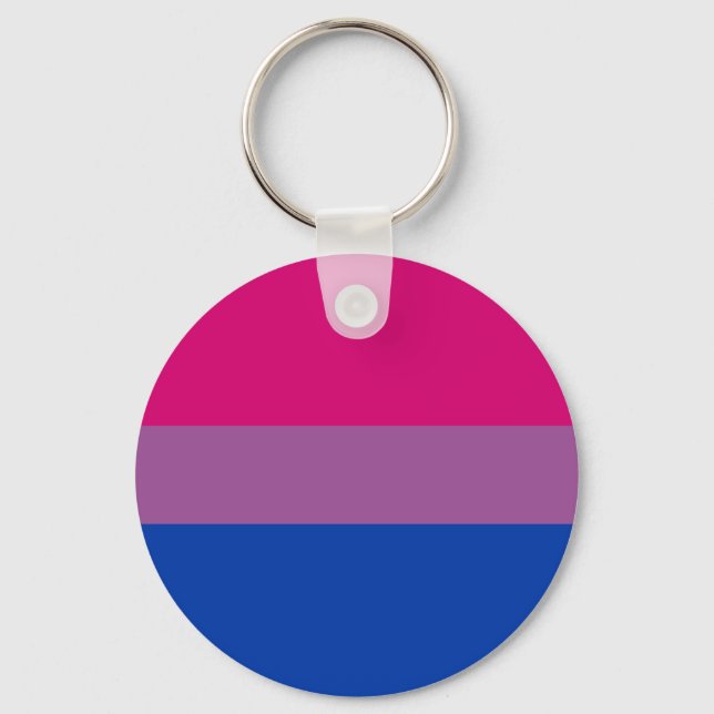 Chaveiro Bandeira do Orgulho Bissexual (Frente)