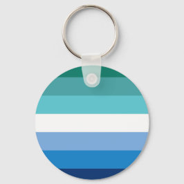 Chaveiro Bandeira do Orgulho Gay Masculino (Azul)