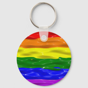 Chaveiro Bandeira do orgulho gloss líquido SlipperyJoe's ve