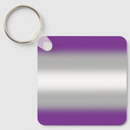 Chaveiro Bandeira do Orgulho Greyssexual Gradiente – Bandei