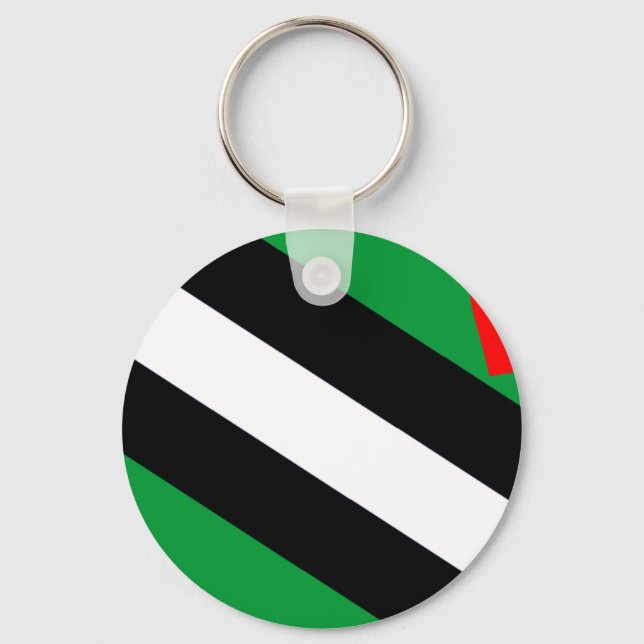 Chaveiro Bandeira do Orgulho Leather Boi (Frente)