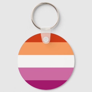 Chaveiro Bandeira do Orgulho Lésbico LGBTQ