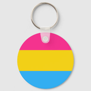 Chaveiro Bandeira do Orgulho Pansexual