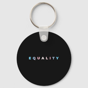 Chaveiro Bandeira do Orgulho Trans Sutil Igualdade Direito